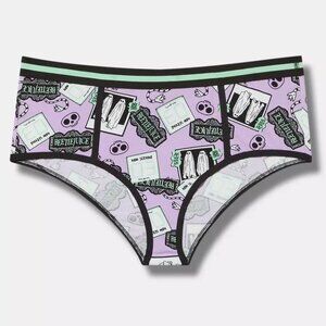 ❤️NWT TORRID BEETLEJUICE SANDWORM GHOSTS CHEEKY PANTY - PLUS SIZE - HALLOWEEN